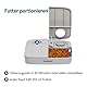 PetSafe Futterautomat für 2 Mahlzeiten, Haustiersicheres Design, Für trockenes Hunde und Katzenfutter, Grau, 1 Stück (1er Pack).