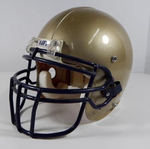 2007 Navy Academy Midshipmen #12 Game Used Helmet DP03267 - College Game Used