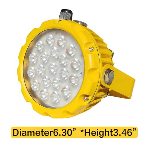 CEA 40W LED Dock Light – IP65 Waterproof, 4900LM, 180° Adjustable Head for Indoor & Outdoor Security, Warehouse & Container Areas by CEA - Used condition - Image 3