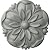 Ekena Millwork ROS05X05LY 5 7/8-Inch Od X 7/8-Inch P Lyre Rosette