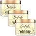 Shea Moisture Strengthen & Restore Leave-In Conditioner 16 Ounce (Pack of 3)
