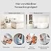 Hybodies Bedside Commode, Portable Toilet for Adults, Commode Chair for Toilet with Arms, Height Adjustable, 2 Toilets and Induction Night Light, Potty Chair for Elderly and Disabled