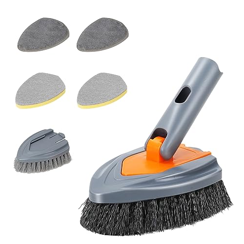 Eazer EAB01-H: 180° Ratition 4-in-1 Bath Scrubber