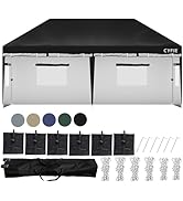 Amazon | CYFIE タープテント 3mx6m 頑丈 強化型 ワンタッチタープ