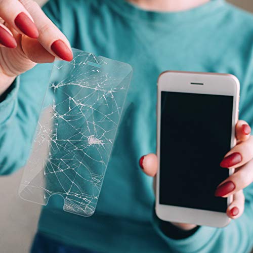 Aduro Screen Protector For Apple Iphone 8 Plus/7 Plus/6 Plus/6S Plus 5.5-Inch (Not 4.7), Shatterguardz Tempered Glass Shatter Proof Film, 3 Pack #TOP2