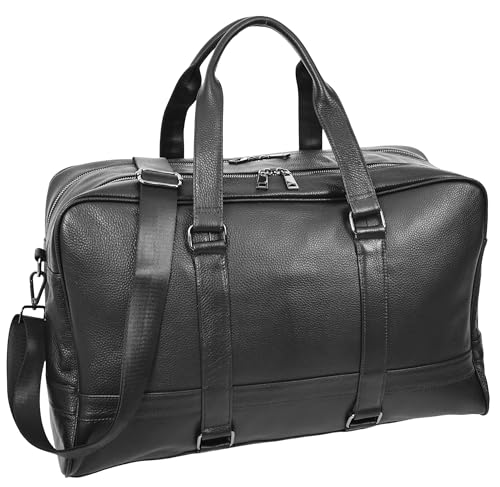 Sac fourre-tout bagage cabine grand volume voyage vacances noir L