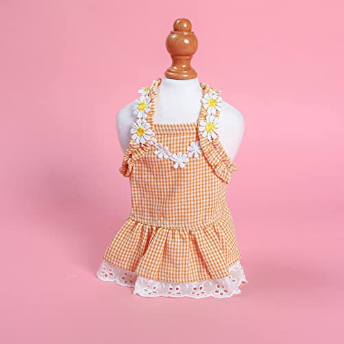 Vestido floral para perro Lovely Puppy XL miniatura 4
