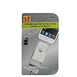 Dieser Adapter ermöglicht es Ihnen, alte Apple Geräte mit den neuen 8 Pin Lightning Geräten zu verbinden. Lieferumfang 1 Adapter