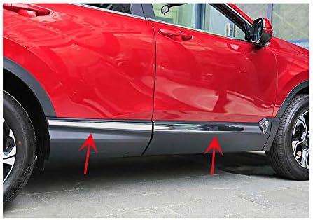 HIGH Flying ABS Chrome Side Panel Door Body Molding Trim 6PCS for Honda