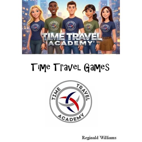 Time Travel Academy: Time Travel Games Audiolibro Por Reginald Williams arte de portada