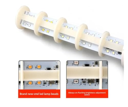 Evite accidentes laborales con la torre de luz LED con zumbador AC 220V 2