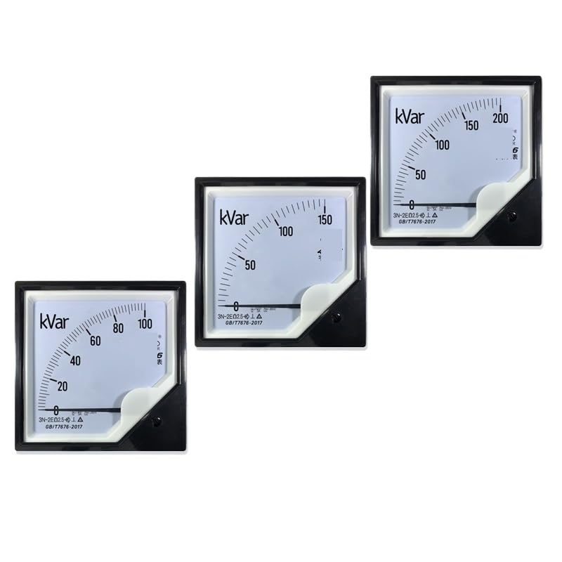 三相無効電力計、42L6 380V 入力、100kVar 200kVar 1MVar キロワットメーター KVA(AC 100kVa