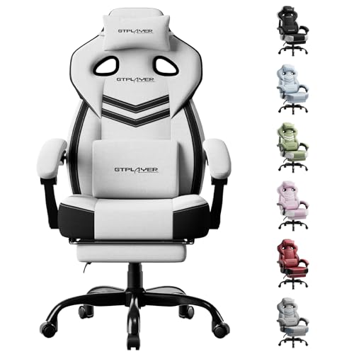 Image of GTPLAYER Gaming Chair for Adults, Ergonomic High Back Chair with Footrest