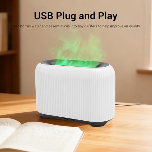 Difusor aromático eléctrico con aceite esencial 150ml USB miniatura 3