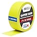REAL Professional Grade Gaffer Tape By Gaffer Power, Made in the USA, YELLOW FLUORESCENT 2 Inches by 30 Yards, UV Blacklight Reactive Fluorescent Heavy Duty Gaffers Tape, Non-Reflective, Multipurpose.
