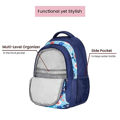 Image of Genie Laptop Backpack for Women & Girls (27L) | Spacious Office, College & Travel Laptop Backpack | Multi-Compartment, Water Resistant