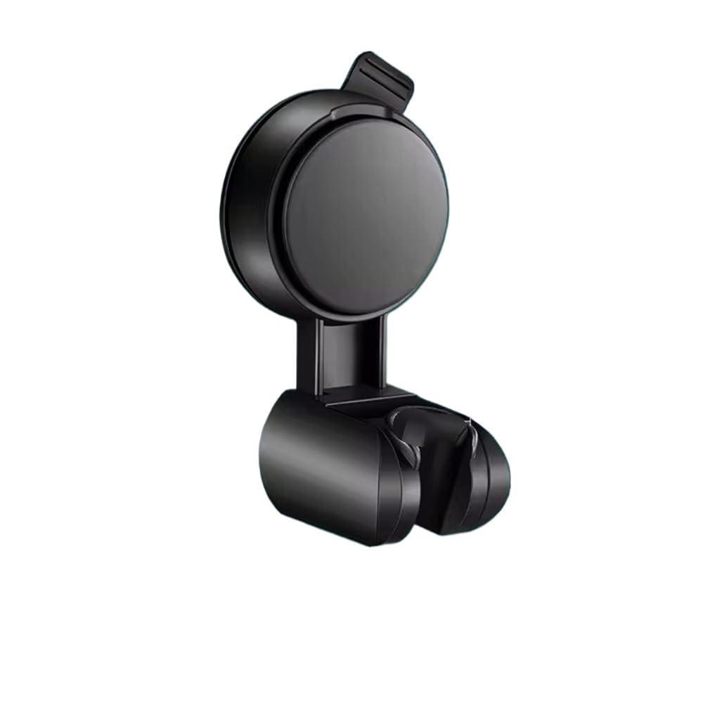 Universal Shower Head Holder No Drill Showerhead Bracket Adjustable Wall Mounted for Bathroom Accessories Stable Rotation