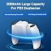 Uwayor 3000mAh PS5 Controller Externer Akku für Sony PlayStation 5 PS5 DualSense Controller, Wiederaufladbar PS5 Ersatz Akku Pack Extender mit Typ-C Ladekabel