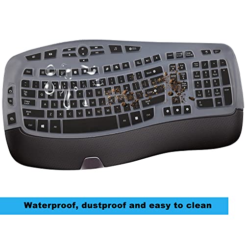 Protector de teclado para Logitech K350 MK550 MK570 miniatura 5