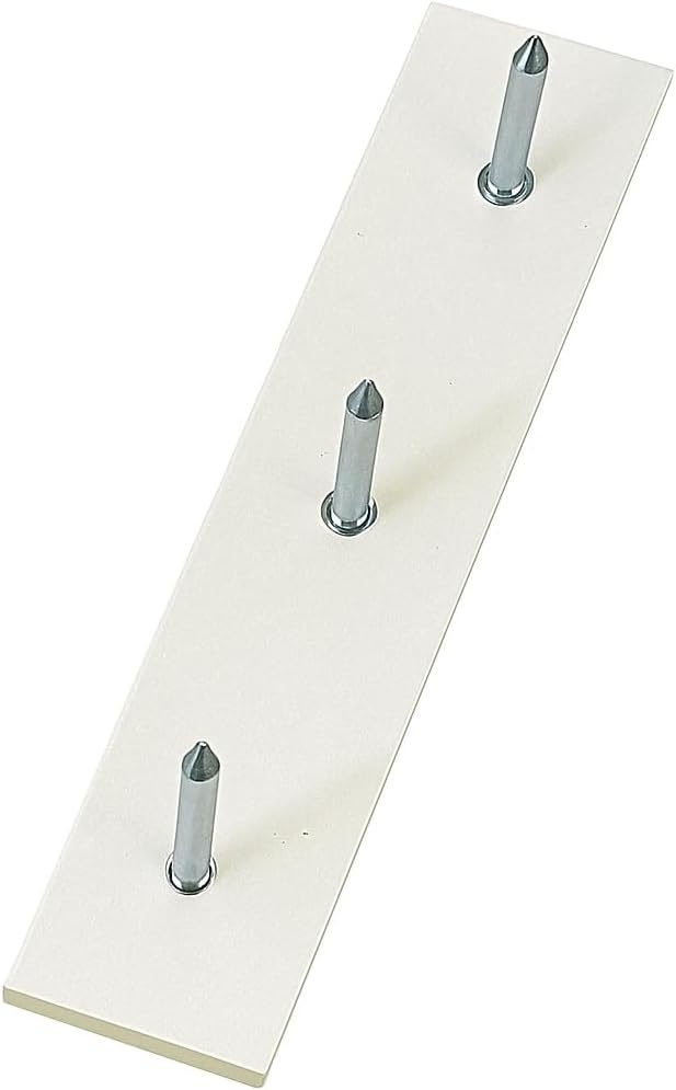 Youth League Size Pitcher's Plate,White