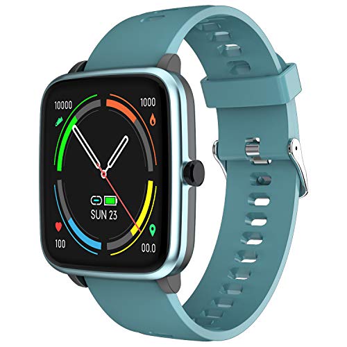 YENISEY Smartwatch, Reloj Inteligente con Contador de Calorías Monitor de Sueño Menstruación Recordatorio 10 Modos Deportivos y Registrador de Ruta y Encontrar Teléfono Smartwatch para Hombre y Mujer