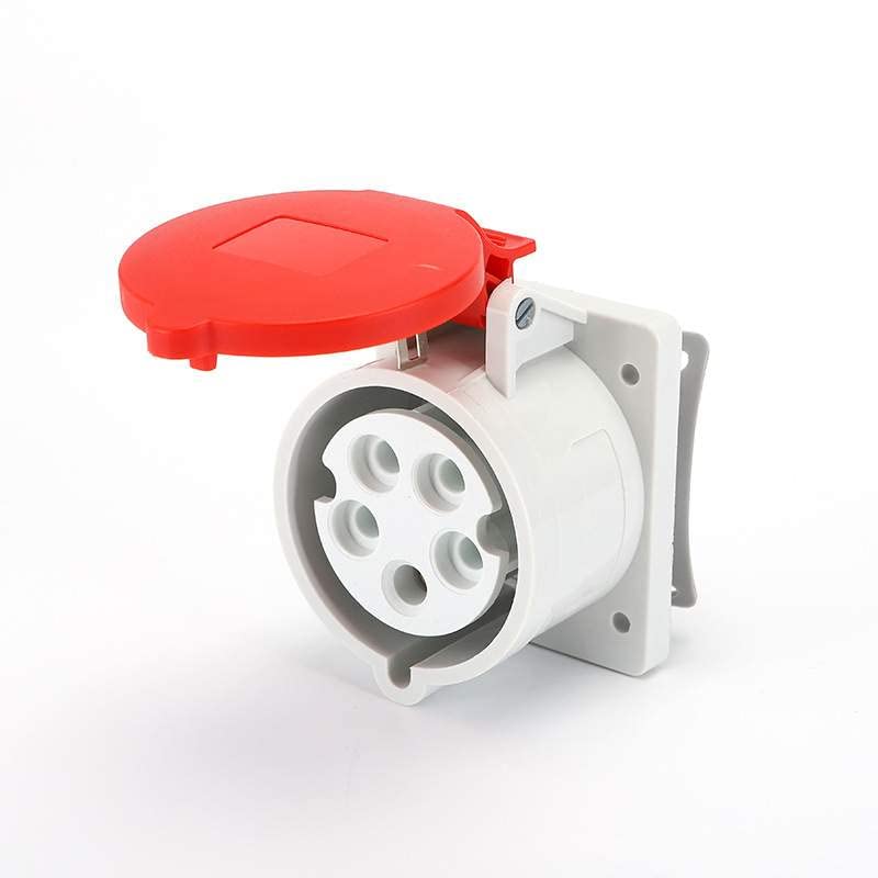 IEC60309 Waterproof CEE Industrial Connector Socket 5Pin 16A 380V-415V 3P+E+N IP44