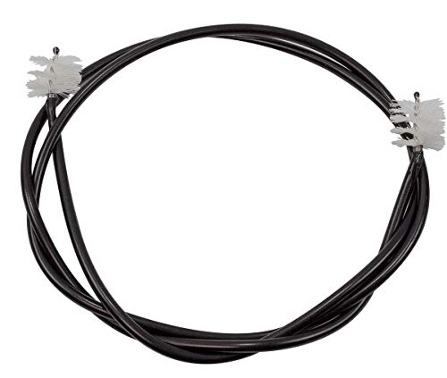 Champion Trombone Pipe Tube Cleaning Rod Snake Brush – Black
