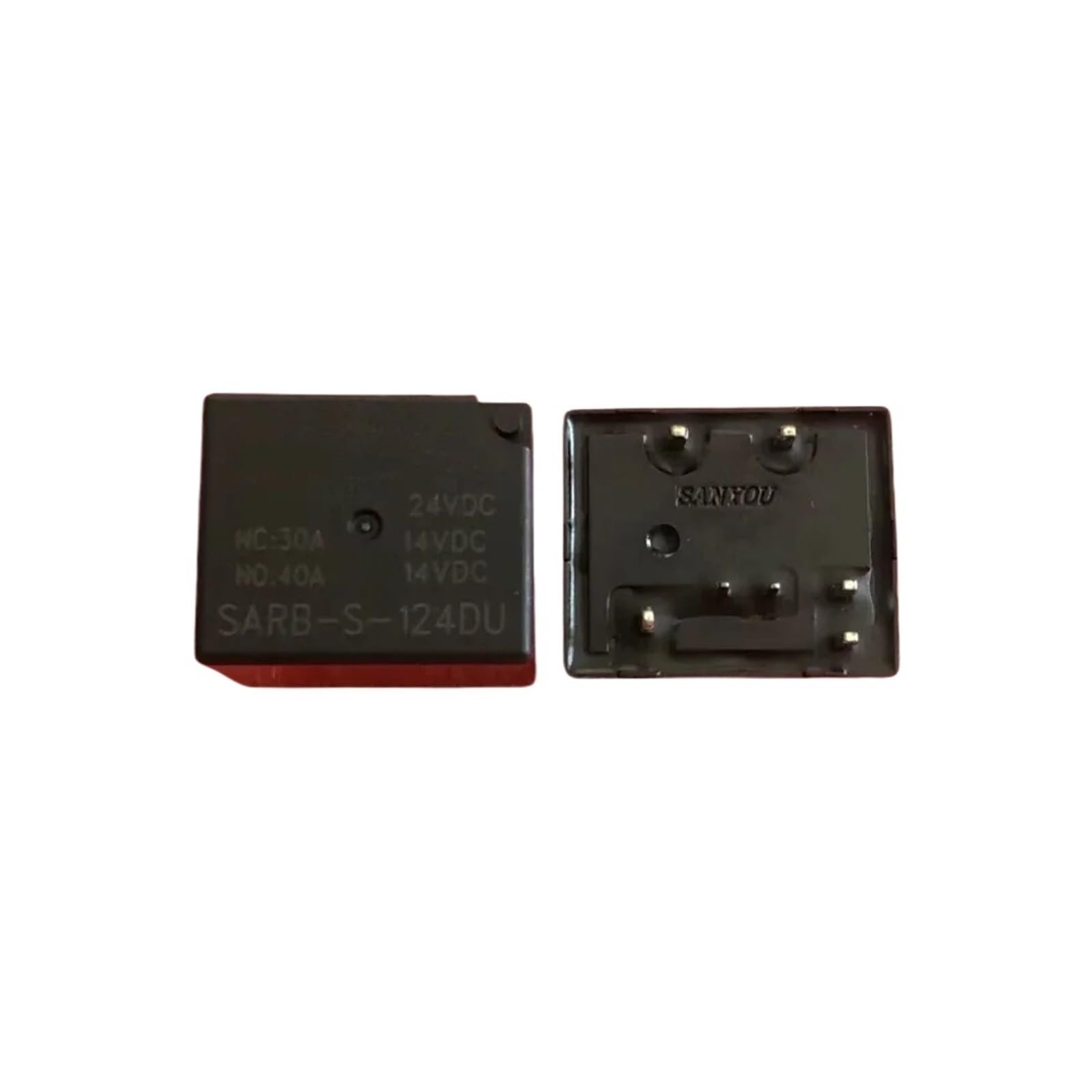 2 sztuki SARB-S-112DU SARB-S-112D4U SARB-S-124DU SARB-S-124D4U 7 PINS 40A 12VDC 24VDC przekaźnik samochodowy (SARB-S-124DU)