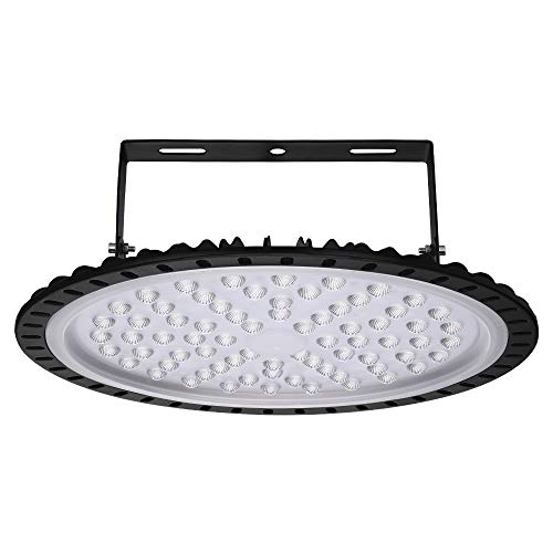 Preisvergleich Produktbild 300W LED UFO Industrielampe,LED Hallenstrahler Industrial Kronleuchter Hallenstrahler Hallenbeleuchtung Werkstattbeleuchtung, Kaltweiß 6000-6500K (Kaltweiß, 1pcs)