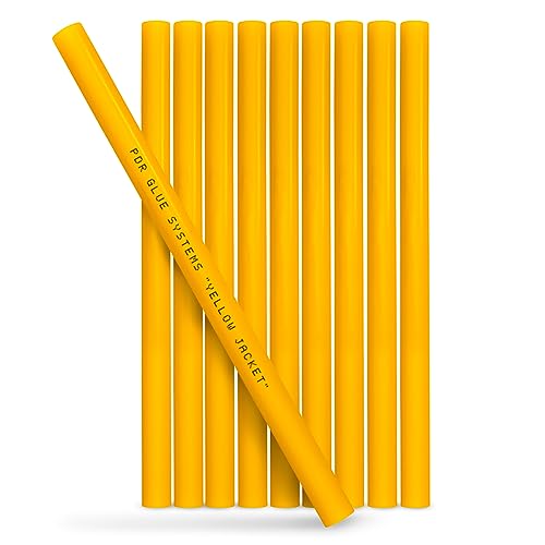 Image of Tabweld Black plague Yellow Jacket PDR Glue Stick Pack - Paintless Dent Repair Glue Pack (Yellow Jacket)