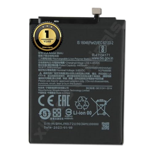 Image of BM4J Battery for Redmi Note 8 Pro 2015105, M1906G7I, M1906G7G Battery with 1 Year Warranty**(B67)