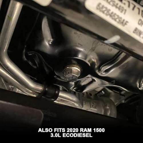 Image of PPE Magnetic Oil Drain Plug 114052001 (2001-2016 GM 6.6L Duramax)