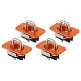 AMISENK EIN Satz Von 4 Lederbettbezügen Für Motorräder Rennwagen Und Autos Mit Robustem Cargo Design Und Zitronenfarbenem Coatin. Verweigerung Der Erforderlichen Ausrüstung Für LKW Frachthaken Set