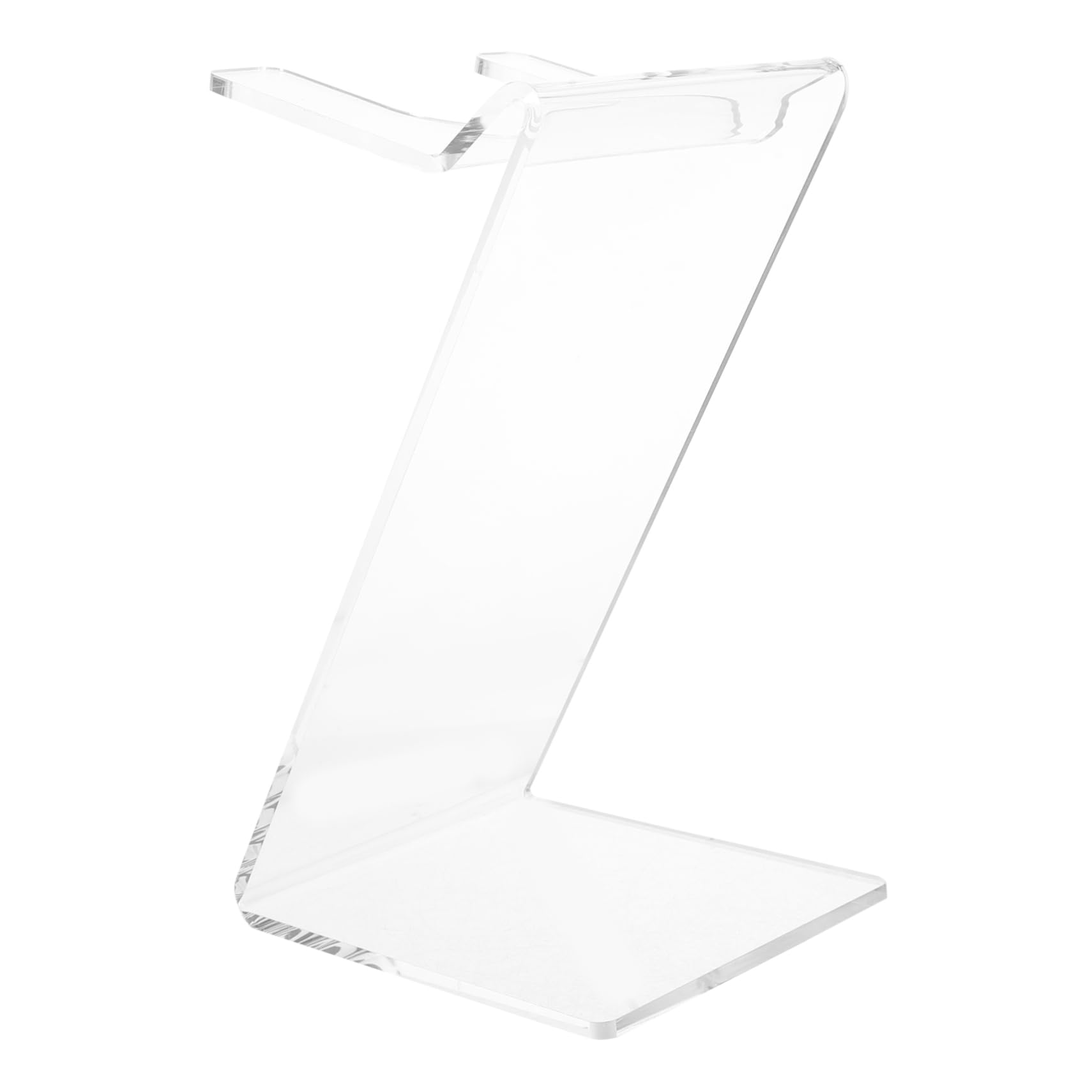 Ipetboom Acrylic Hair Dryer Holder Desktop Blow Dryer Storage Rack for Bathroom Hotel Use Design for Household Hair Dryer Organization Sturdy and Stylish Hair Dryer Stand