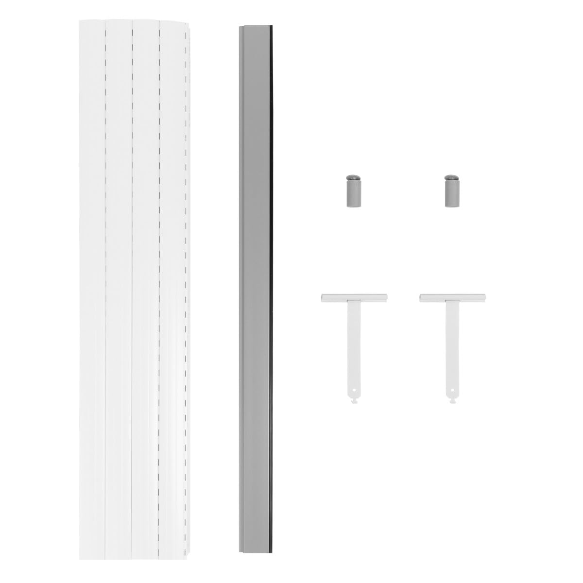 Schellenberg 39020 Tablier de volet roulant PVC Maxi, 100 x 120 cm, blanc