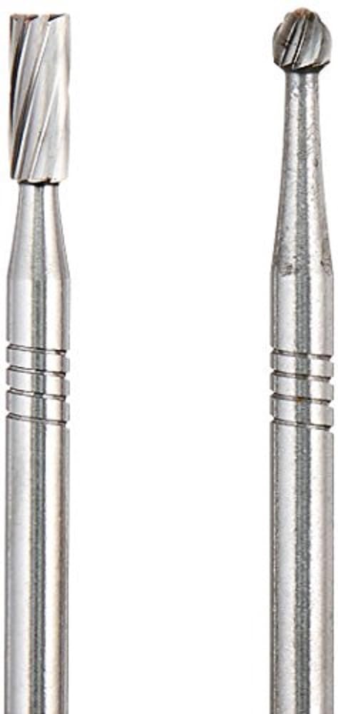 Proxxon 28723 Tungsten vanadium cutter, rounded cone, 2 pcs, 5/32