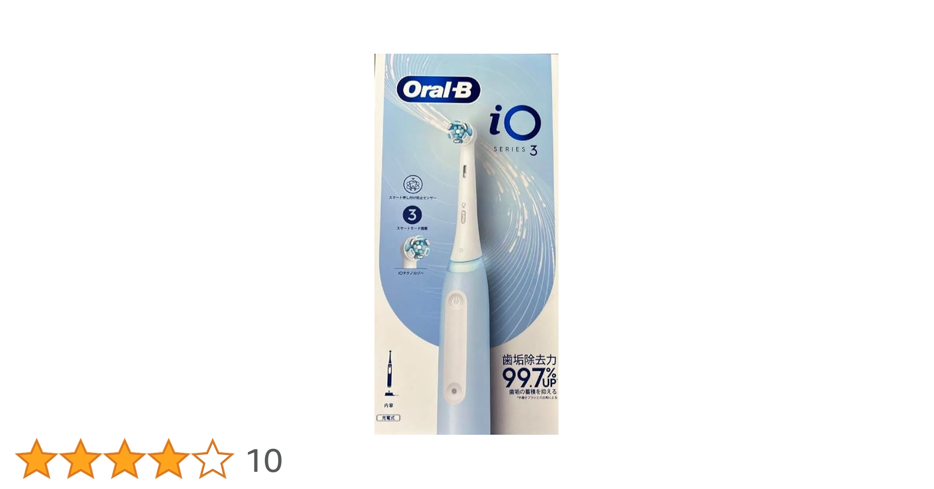 Oral−B IOG31A60IB BLUE Oral-B iO Series 4 Electric Toothbrush | Oral-B