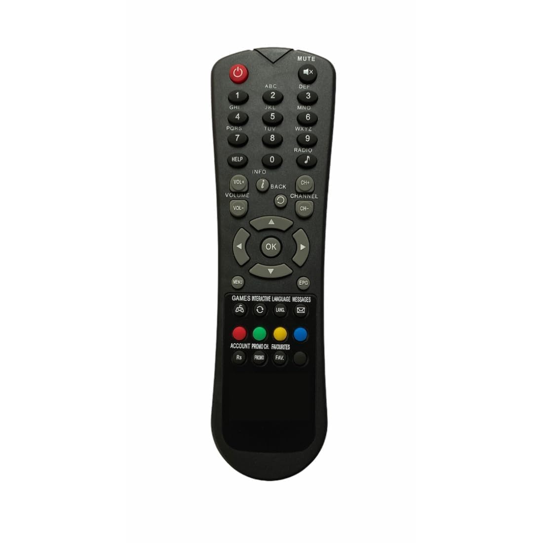 Set Top Box Remote No. 3, Compatible/Replacement for Hathway Set Top Box Remote Control (Exactly Same Remote Will Only Work)-image-31