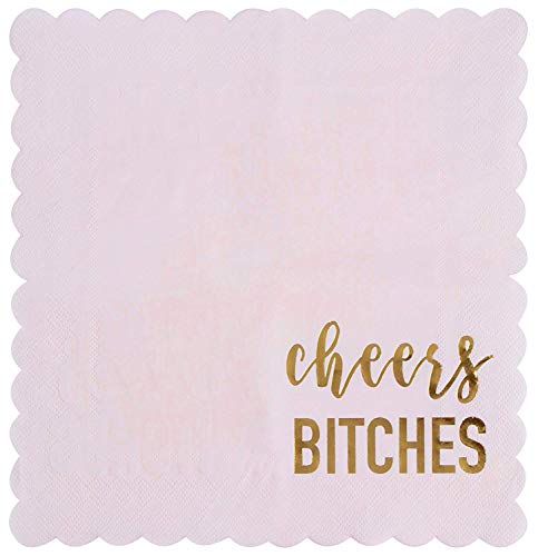 Bachelorette Party Supplies, Paper Napkins (Pink, 50-Pack) #TOP5