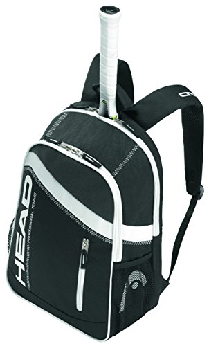 HEAD Core Tennis Backpack (Black/White)