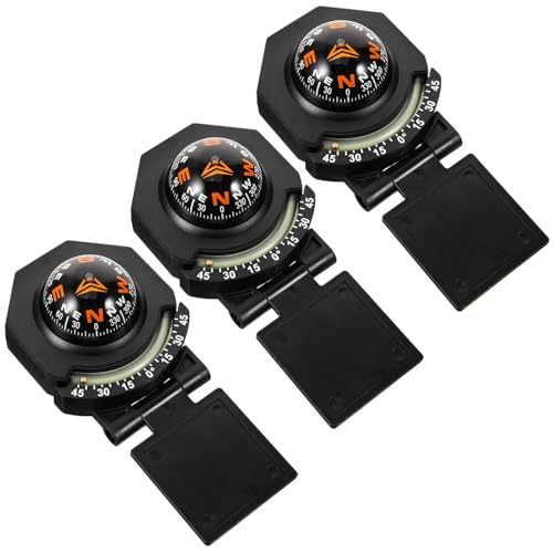 Boussole de voiture amovible avec sphère lumineuse intégrée