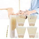 40 Pieces Natural Ear Candles Wax Removal, Beeswax Ear Wax Candles for Ear Candling Wax Removal, Ear Candling Candles for Ear Cleaning, Ear Wax Candling Ear Wax Removal Candle Ear Wax Removal Kit