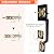 Haidms Matte Black Front Door Handle, Single Cylinder Exterior Door Entry Handle with Door Lever, Entry Door Handle Set, Reversible for Right and Left Handed Sided Doors