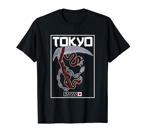 Kusarigama Japón japonés arma artes marciales Camiseta