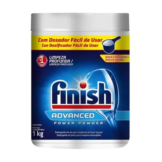 Finish Advanced - Detergente Em Pó Para Lava Louças, 1Kg
