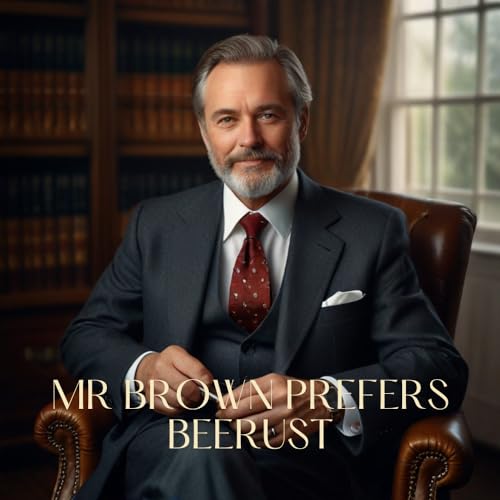 BEERUST - Caja Relojero Organizador de Cuero Para Hombres - Joyero Con Interior de Terciopelo Para Relojes de Muñeca Grande