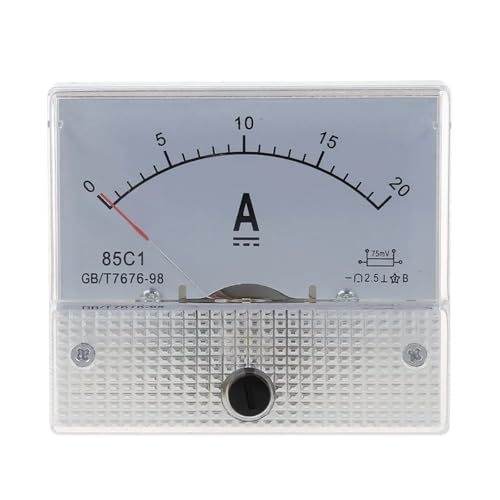 Ampèremètre analogique 20 A pour éviter les surcharges de circuit