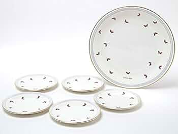 HANAEMORI オーバル型プレート2枚セット Amazon.co.jp: HANAE MORI（ハナエ モリ）オーバルプレート（2