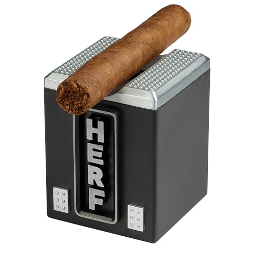 Encendedor de mesa HERF con llama múltiple y cortadores miniatura 5