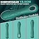 Silikon Klassische Vibrator Vibration für Frauen Sexspielzeug Vibratoren für sie Klitoris Leise, Sex Toys Realistische Dildo Analvibrator für Paare mit 10 Modi G-Punkt Vibrators (Kieferngrün)